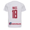 Virallinen Fanipaita Tanska Daniel Wass 18 Vieraspelipaita MM-Kisat 2022 - Miesten